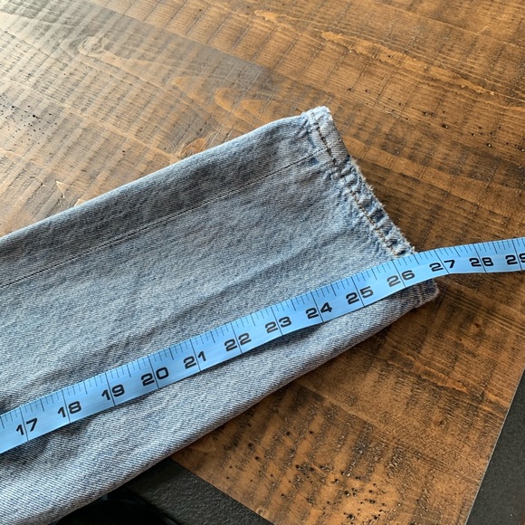 Agolde high rise distressed jeans 27 - Picture 8 of 8